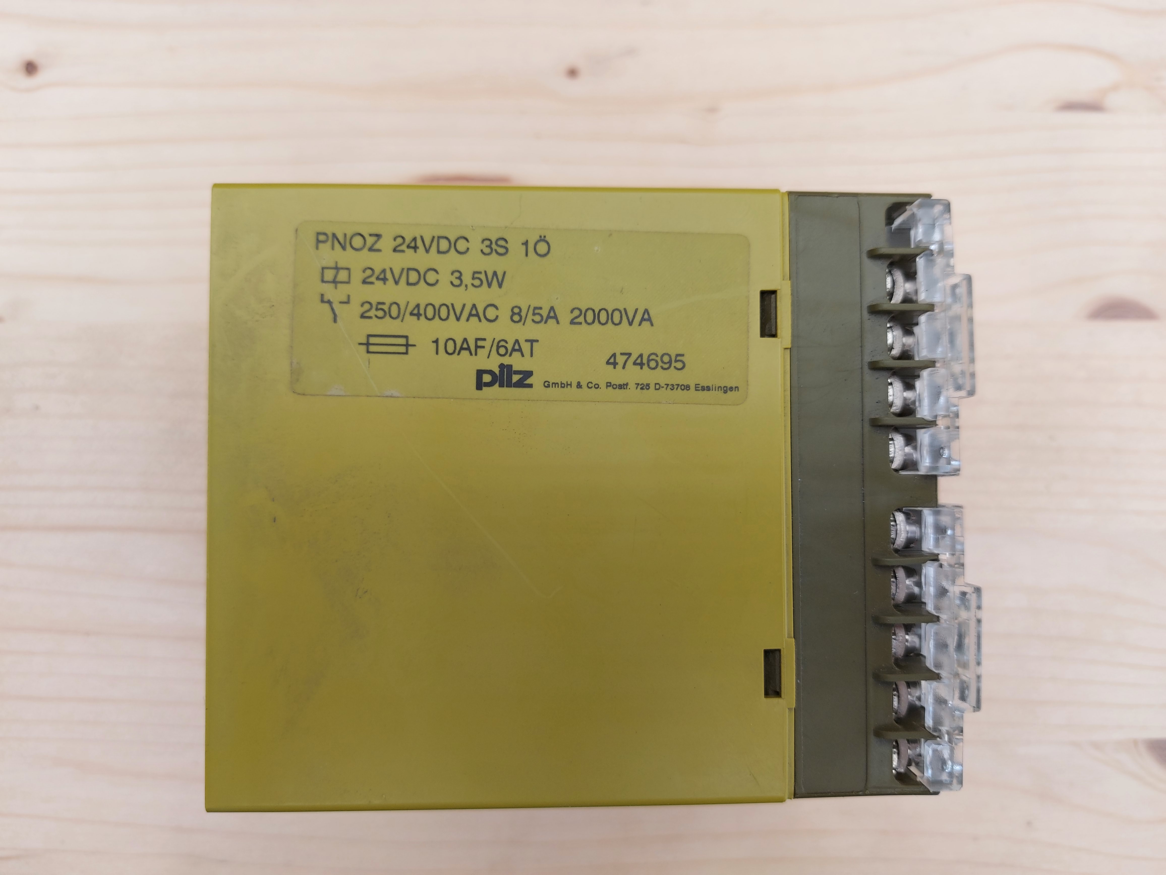 Pilz Sicherheitsrelais PNOZ **